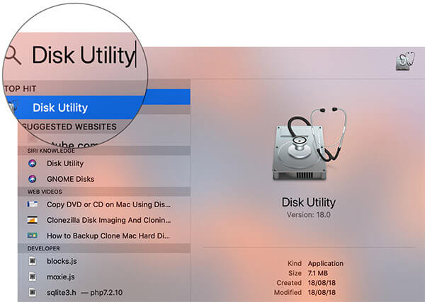 How Do You Launch Disk Utility App On Mac